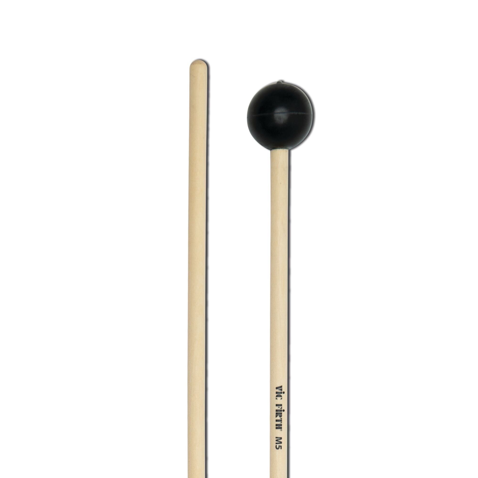 vic-firth-m5-american-custom-keyboard-mallets-medium-black-rubber image 4