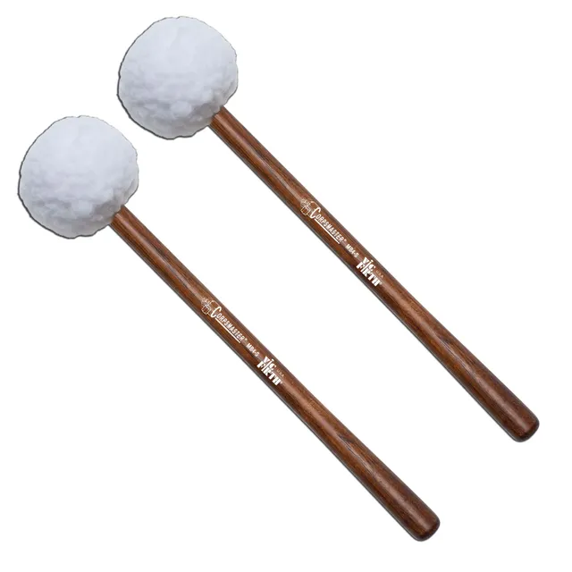 vic-firth-mb4s-corpsmaster-marching-bass-extra-large-soft-mallets image 1