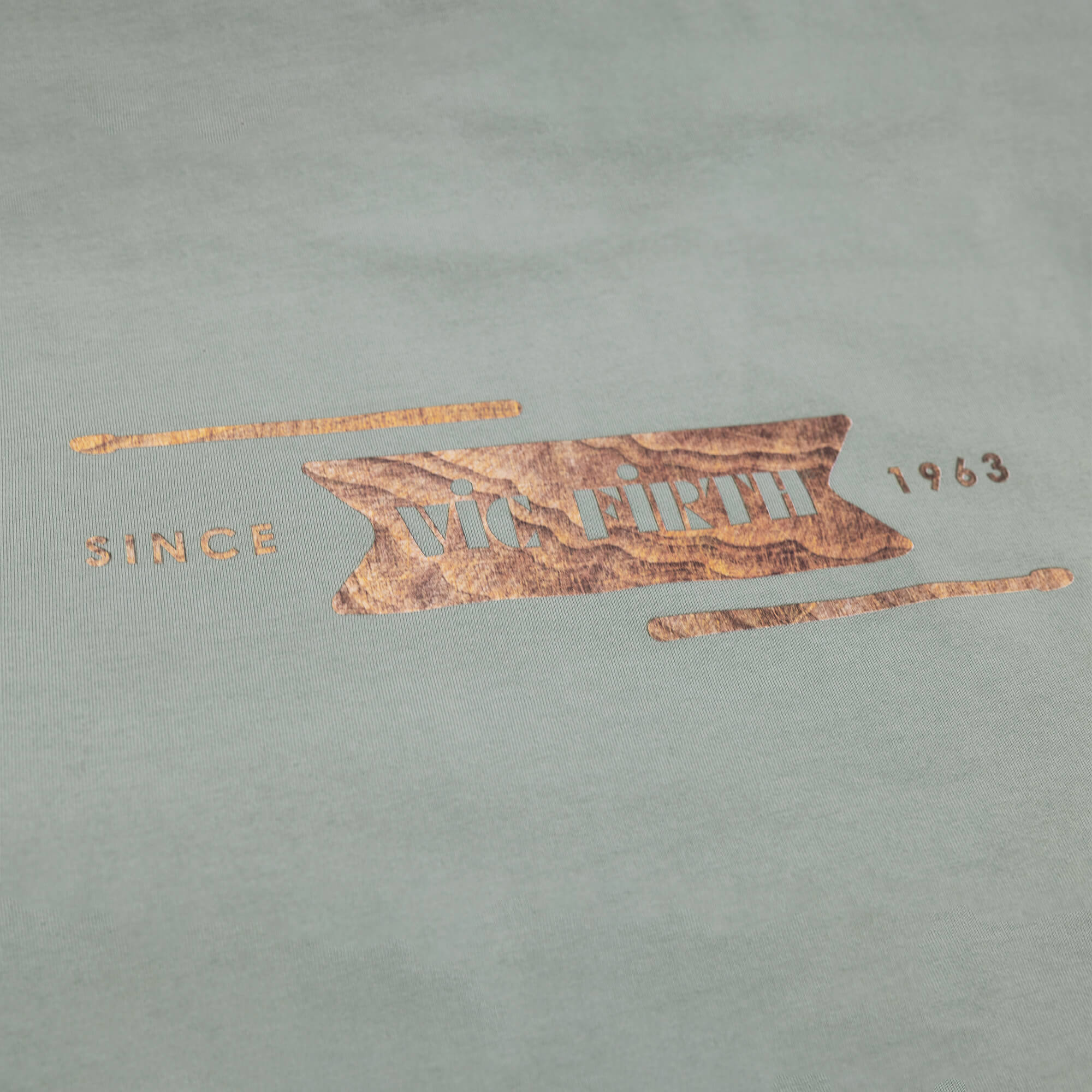 vic-firth-limited-edition-sage-woodgrain-t-shirt-unisex image 3