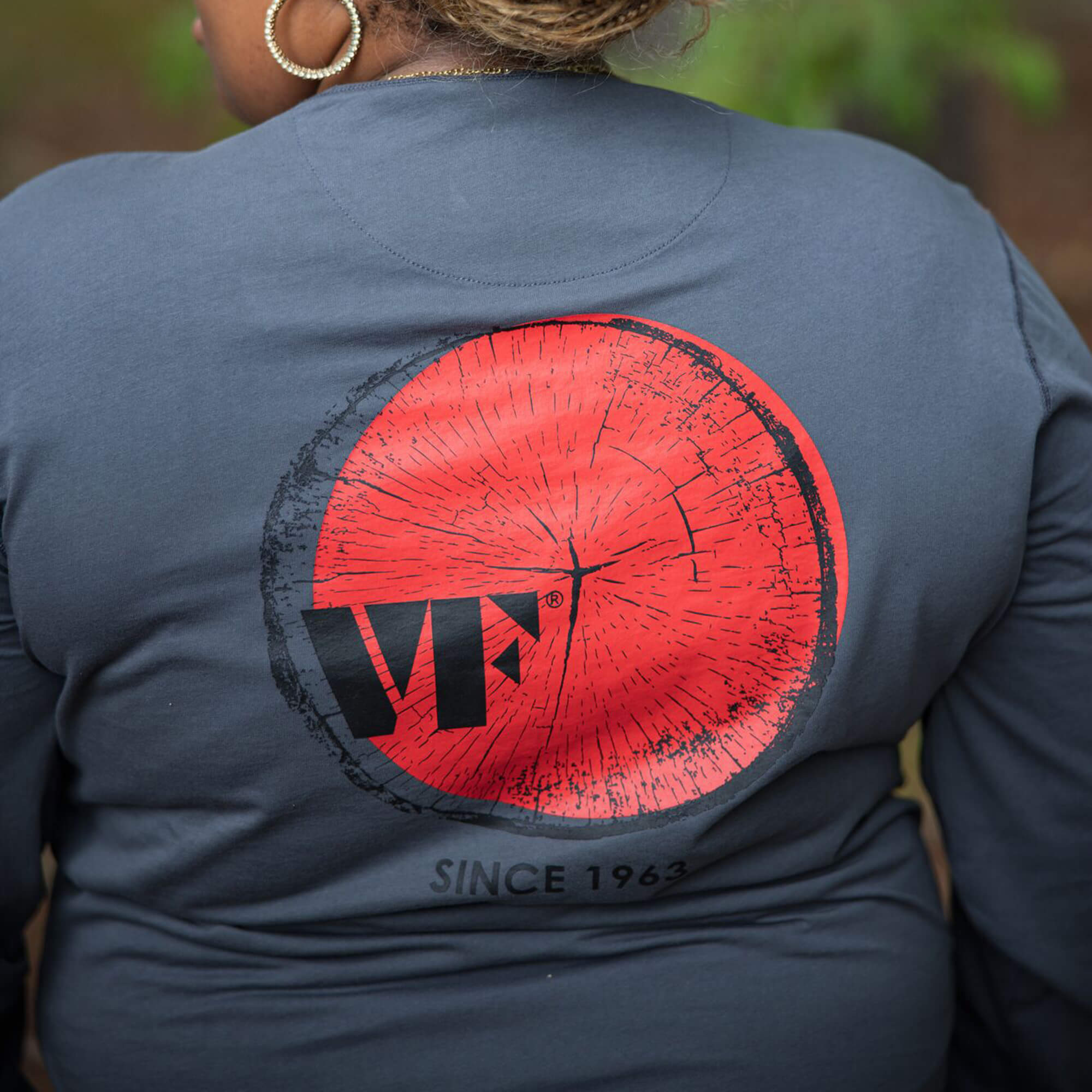 vic-firth-gray-long-sleeve-tee-unisex-s-2xl image 5