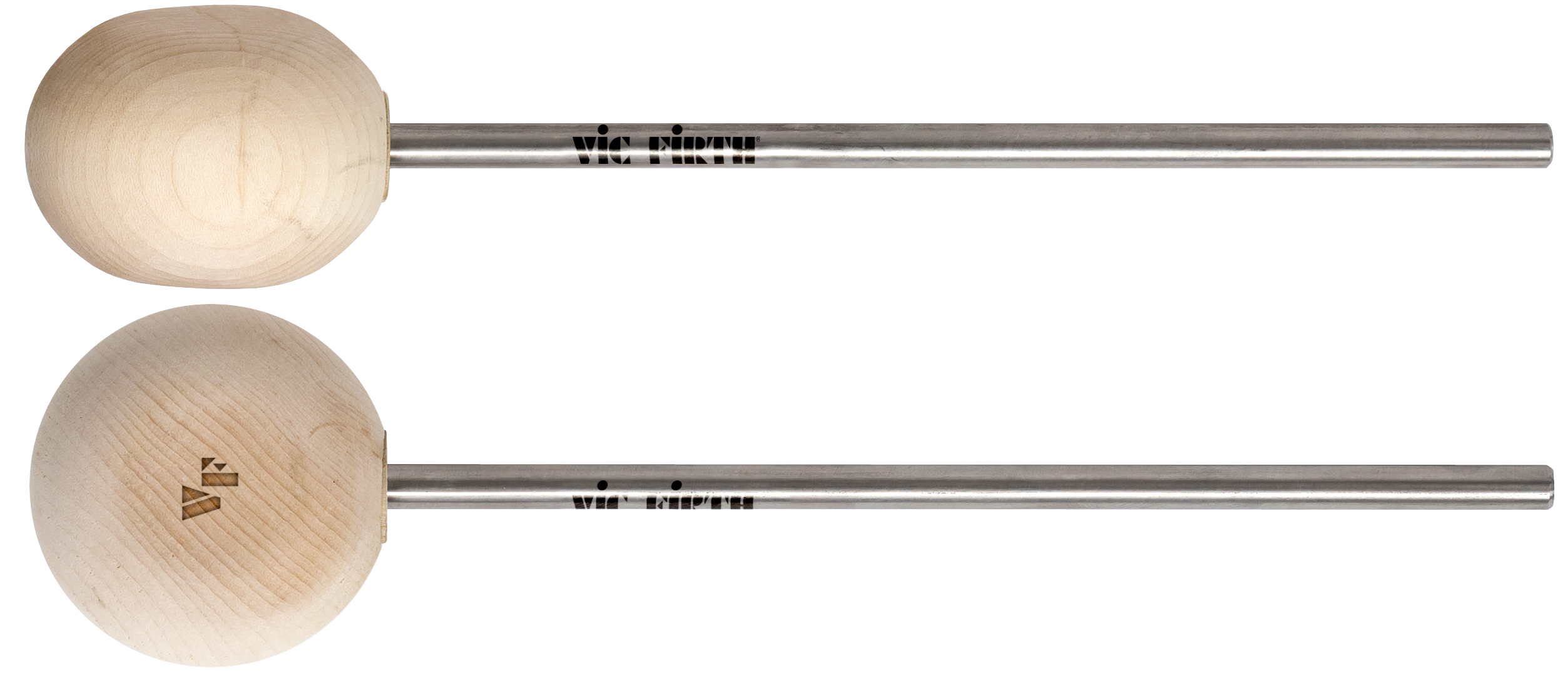vic-firth-vickick-beaters-wood-bass-drum-schl-gel image 1