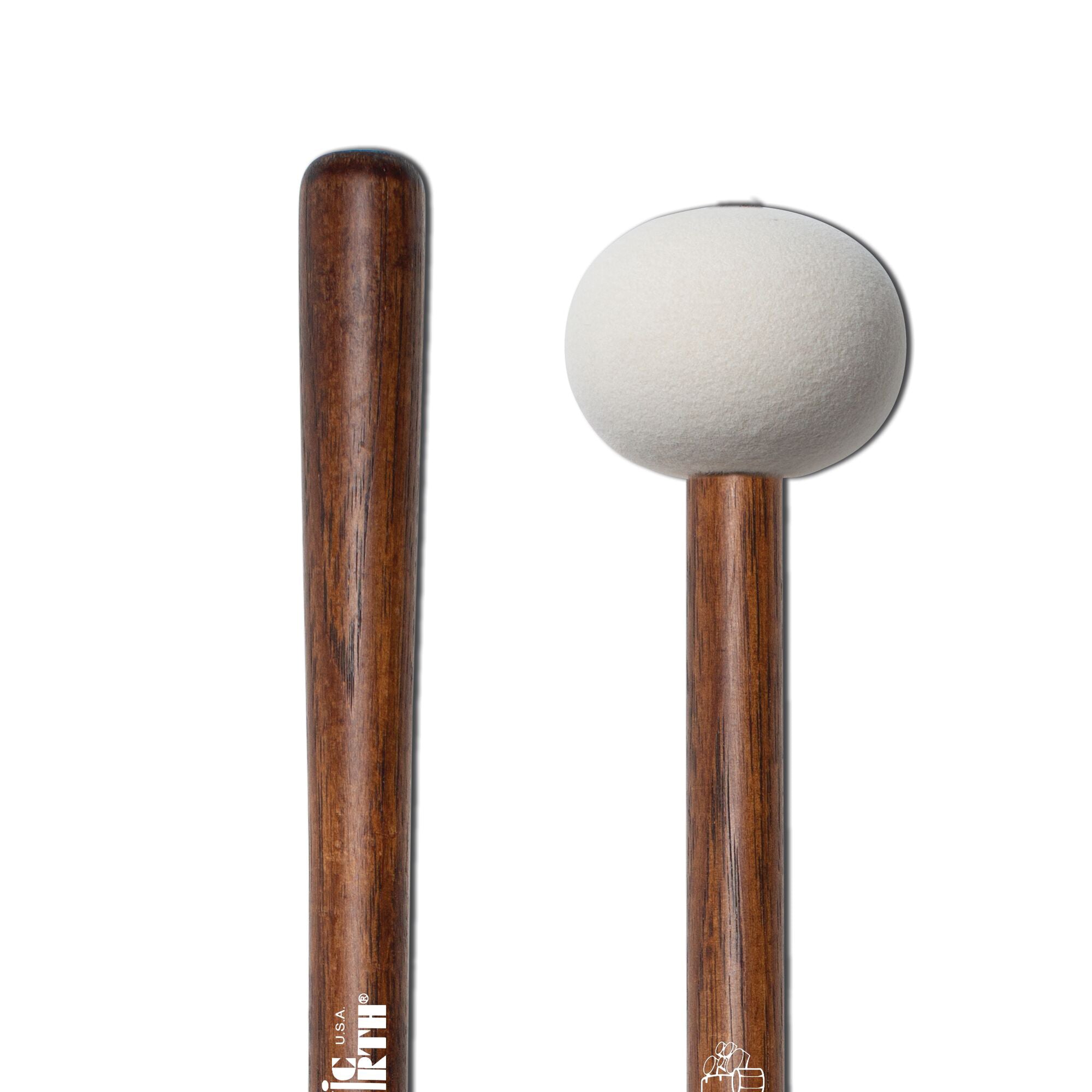 vic-firth-mb4h-corpsmaster-marching-bass-mallets-extra-large-hard image 4