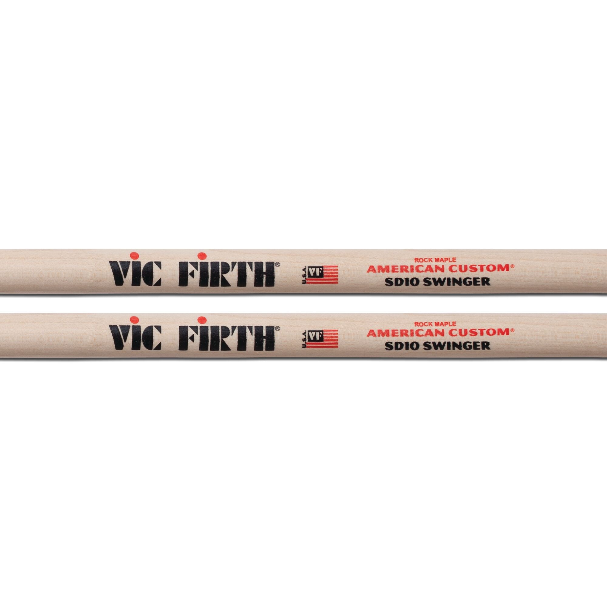 vic-firth-american-custom-sd10-swinger-drumsticks image 2