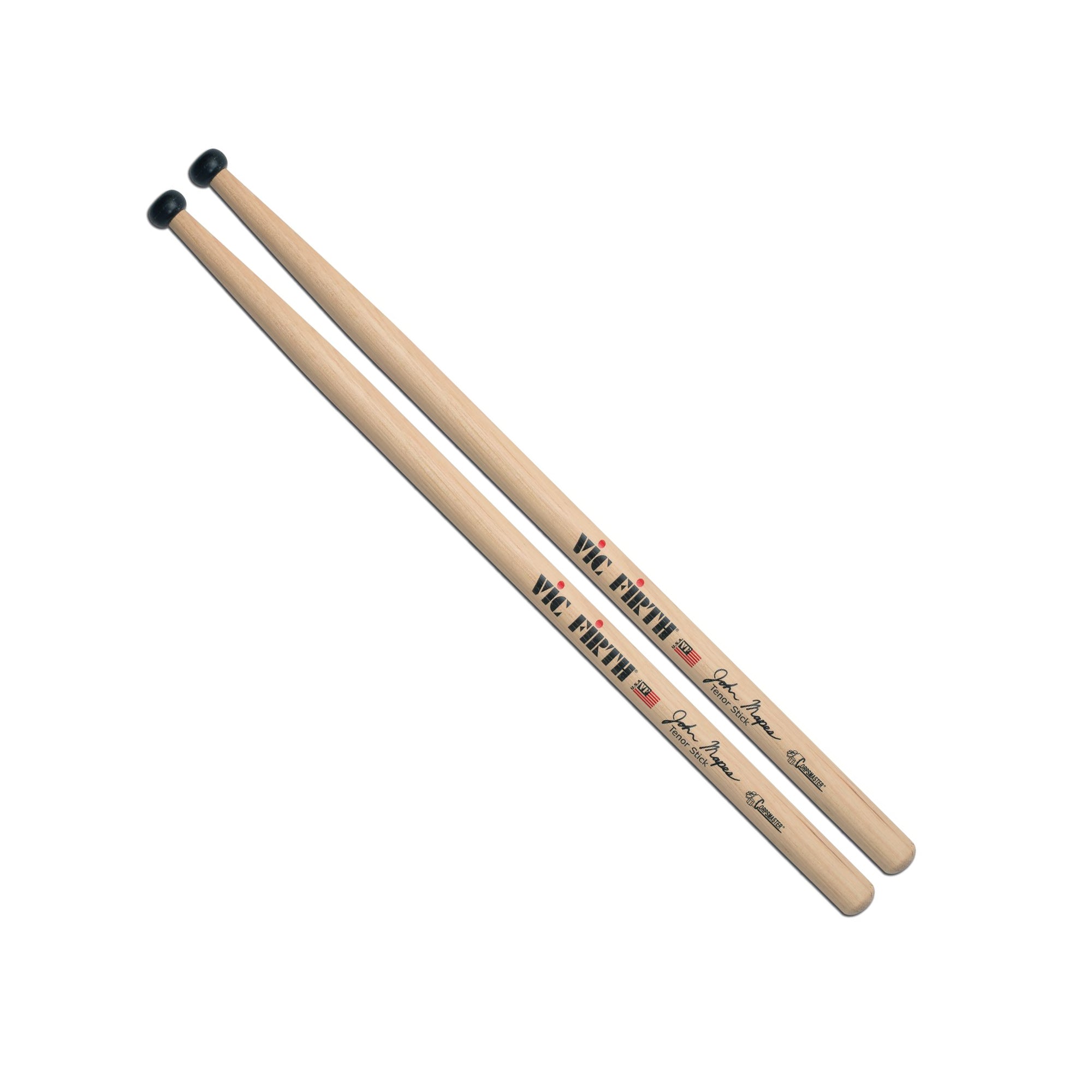 vic-firth-corpsmaster-multi-tenor-john-mapes-tenor-drumsticks image 1