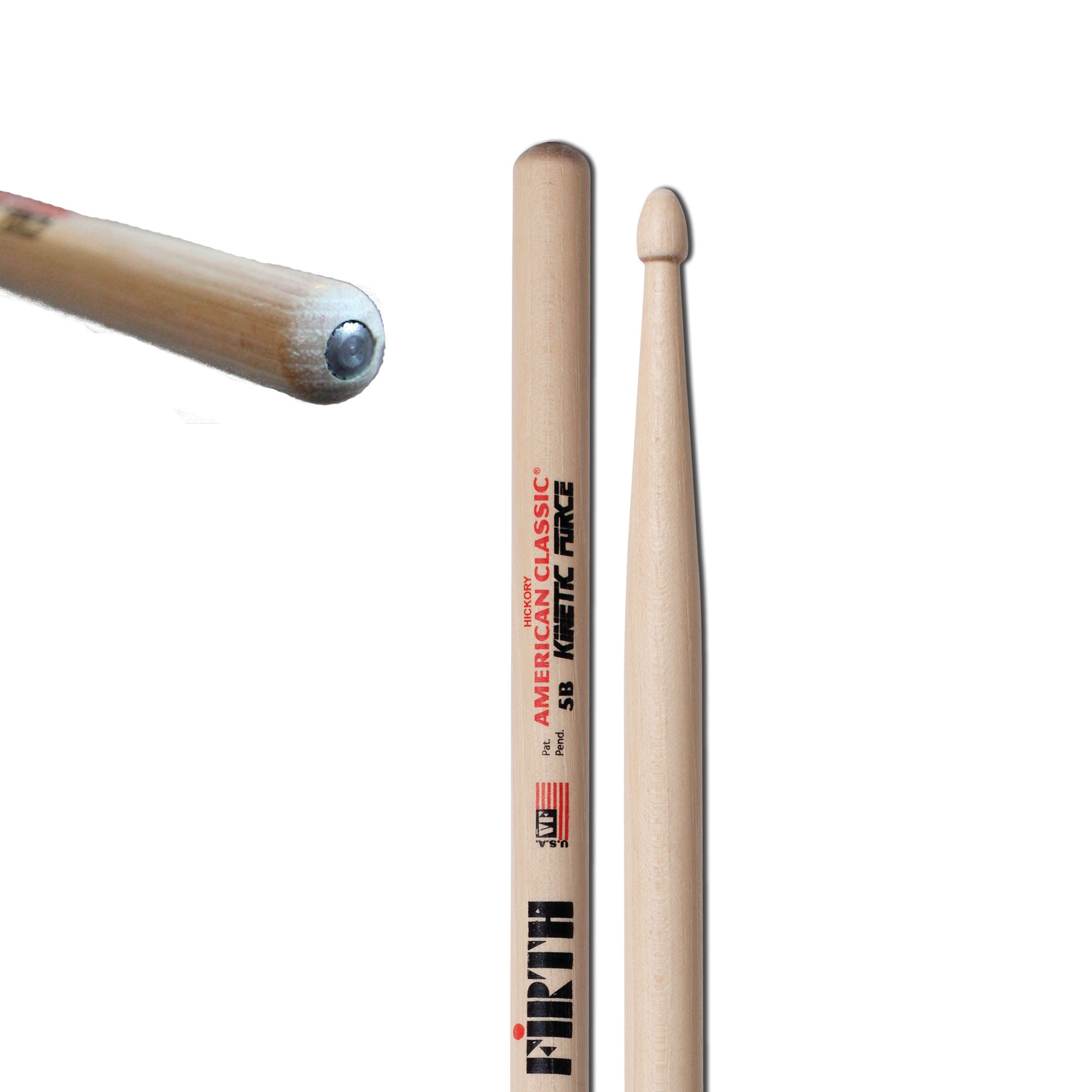vic-firth-american-classic-5b-kinetic-force-drumsticks image 4