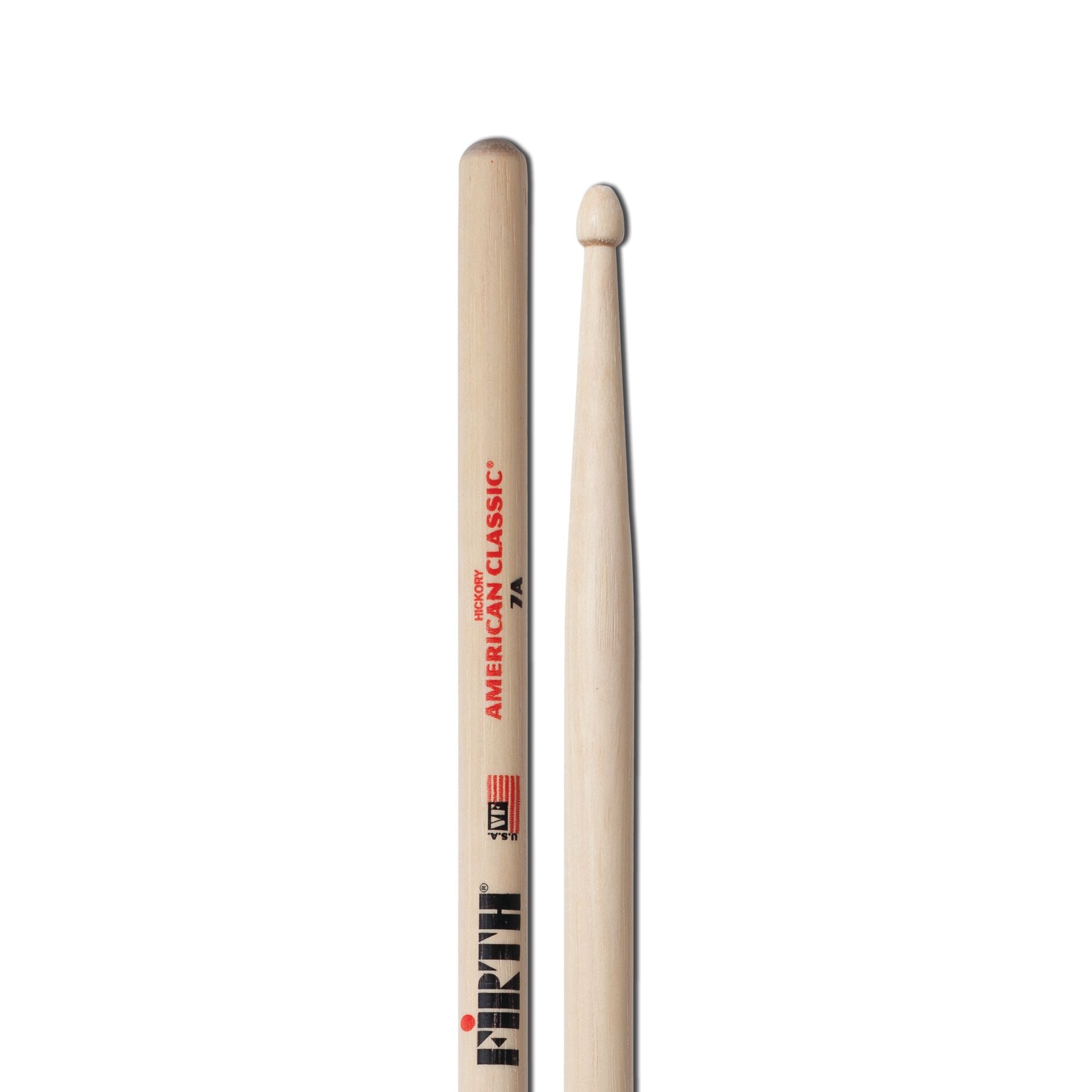 vic-firth-american-classic-7a-drumsticks-hickory image 4