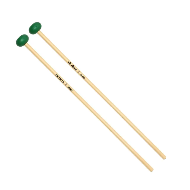 vic-firth-m403-articulate-series-keyboard-mallet-medium-rubber-oval image 1