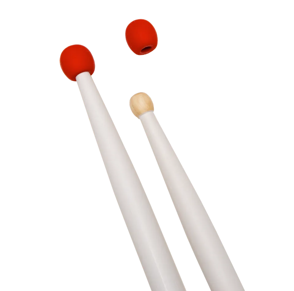 vic-firth-universal-marching-practice-tips-marschtrommel-bungs-aufs-tze-2-paar image 1