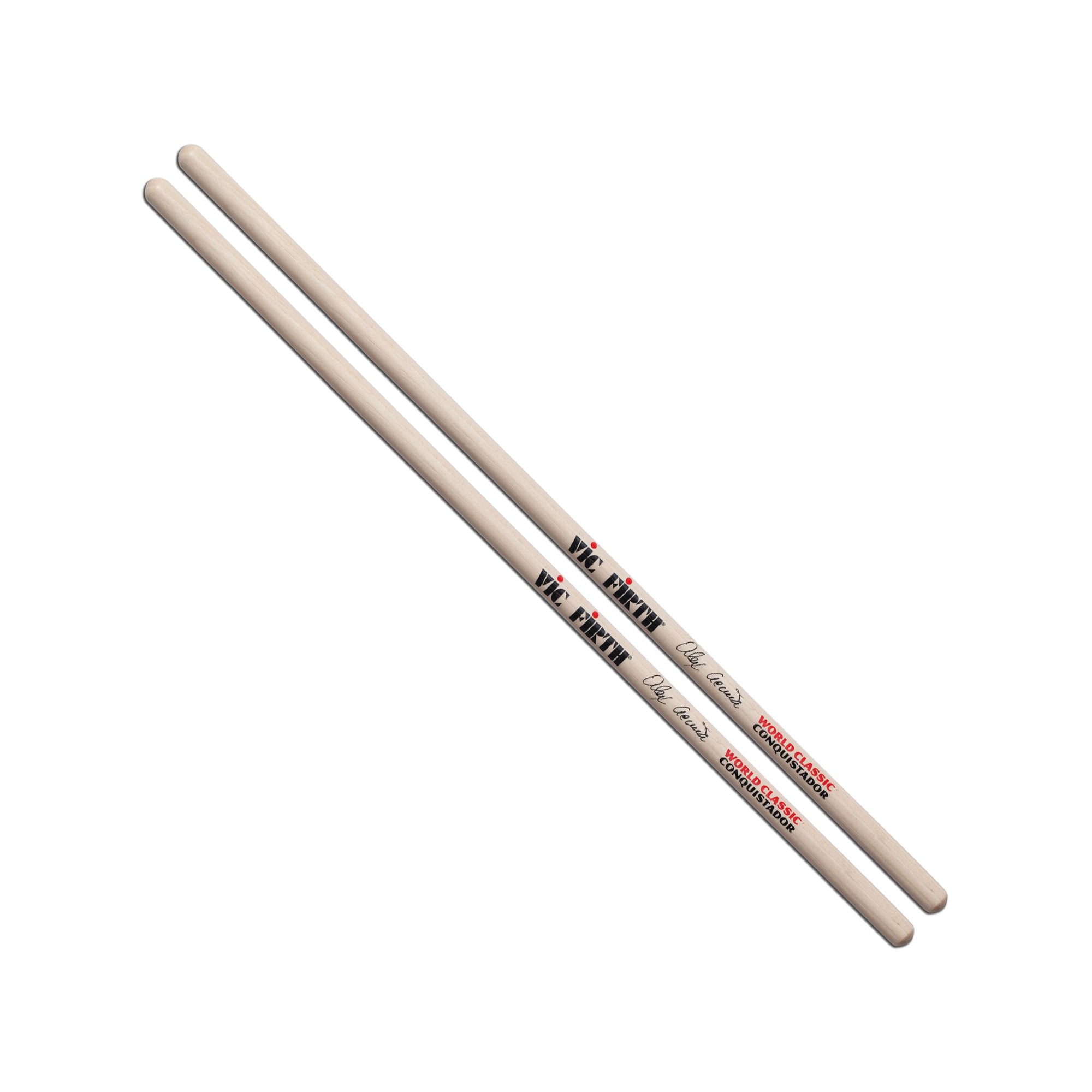 vic-firth-world-classic-alex-acu-a-clear-conquistador-timbale-sticks image 1