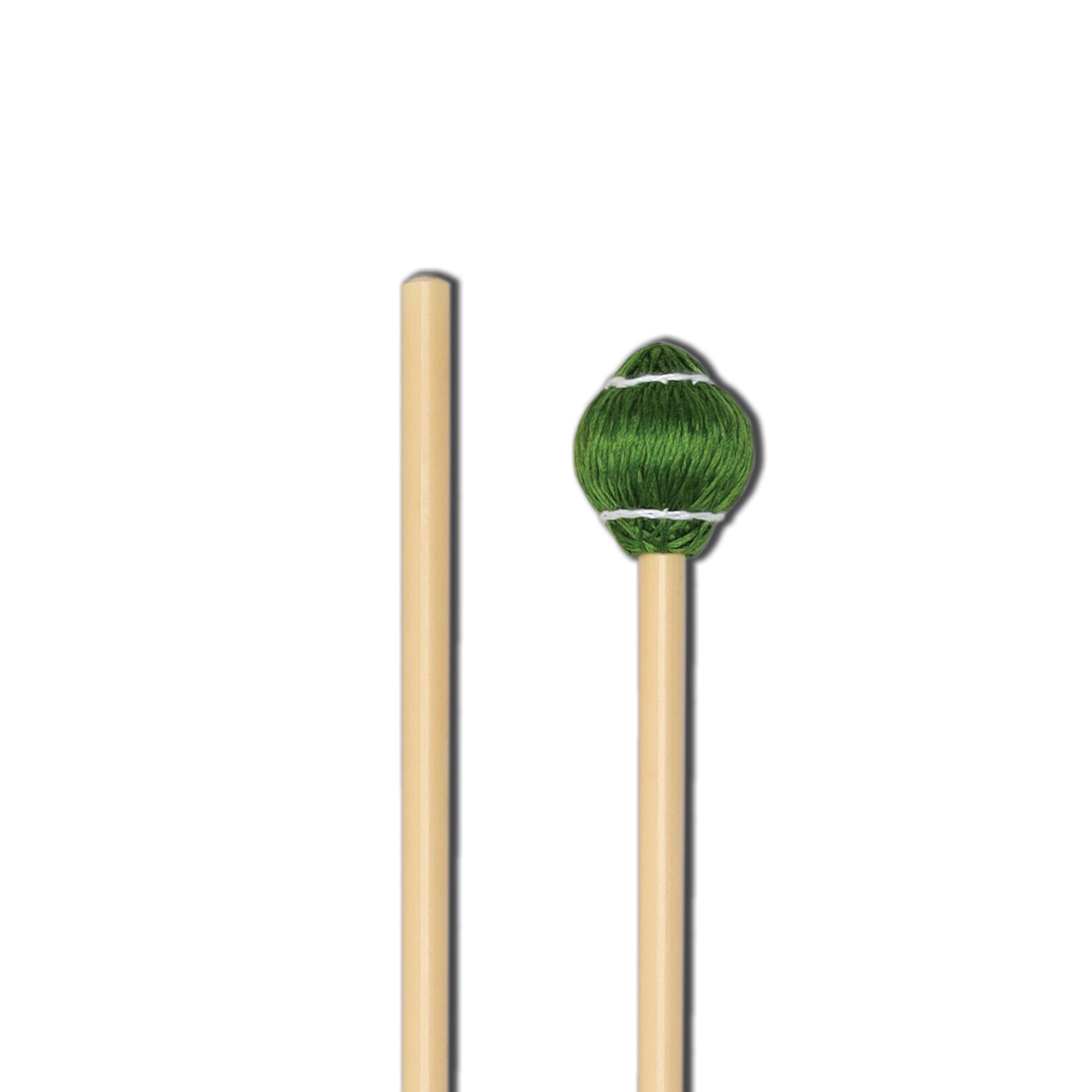 vic-firth-b22-pro-vibe-vibraphon-mallets-medium-hard-green-cord image 8