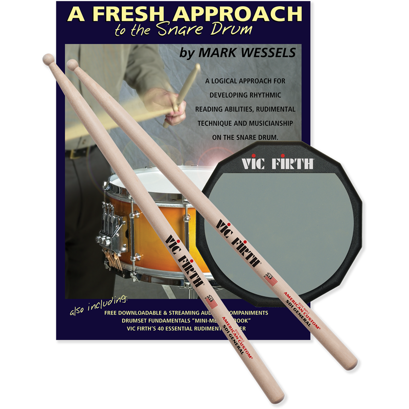 vic-firth-fresh-approach-starter-pack-percussion-set image 1