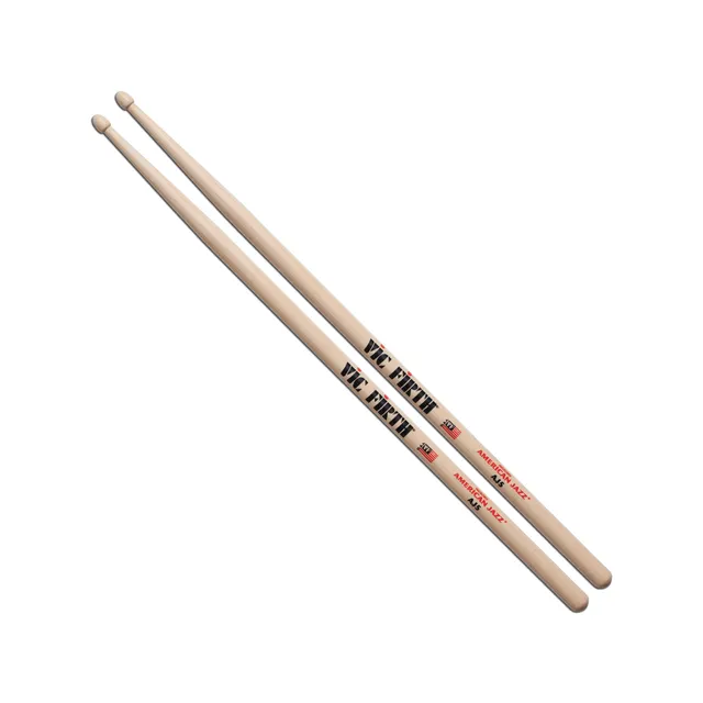 vic-firth-american-jazz-5-drumsticks-mit-holz-tip image 1