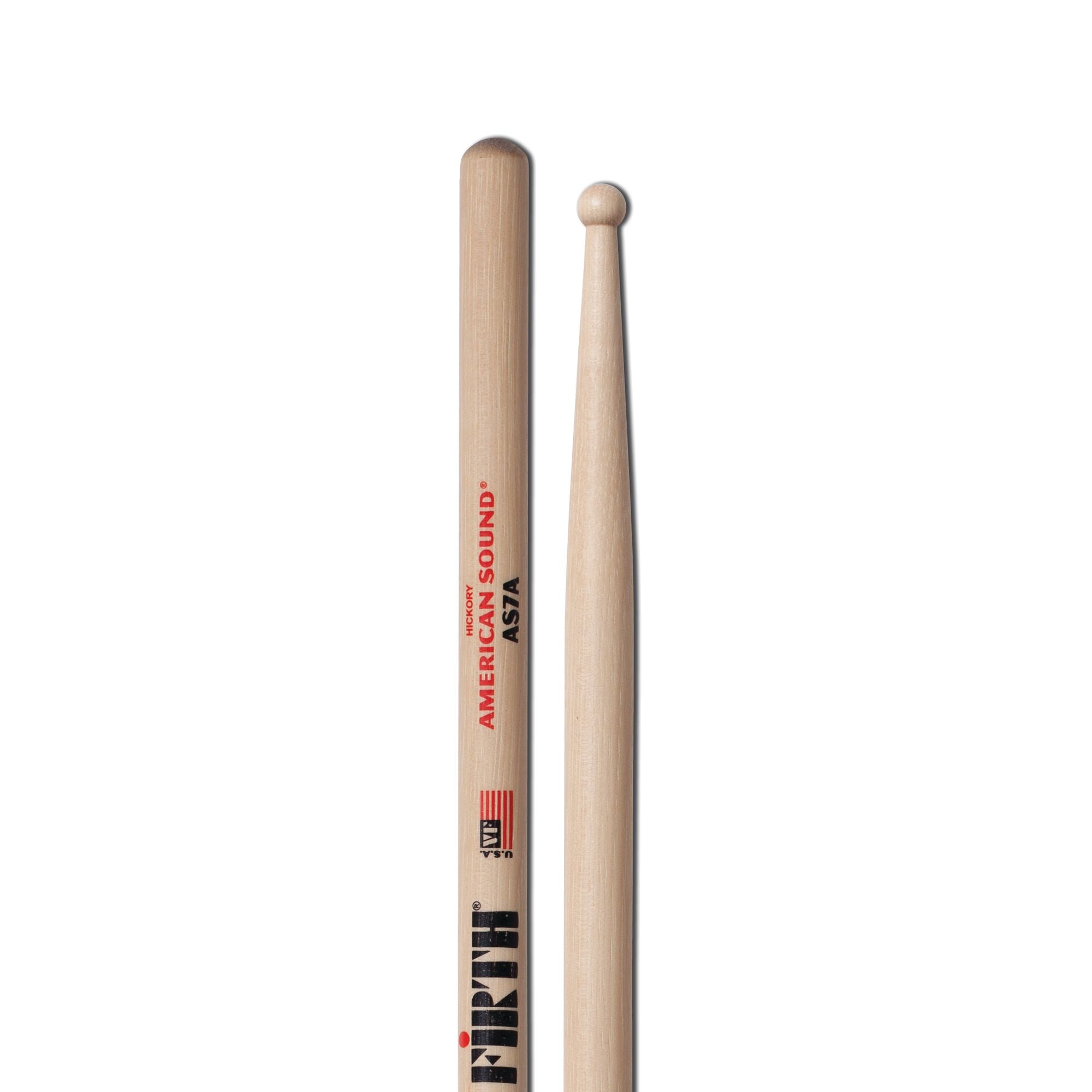 vic-firth-american-sound-7a-drumsticks-mit-rundkopf image 4