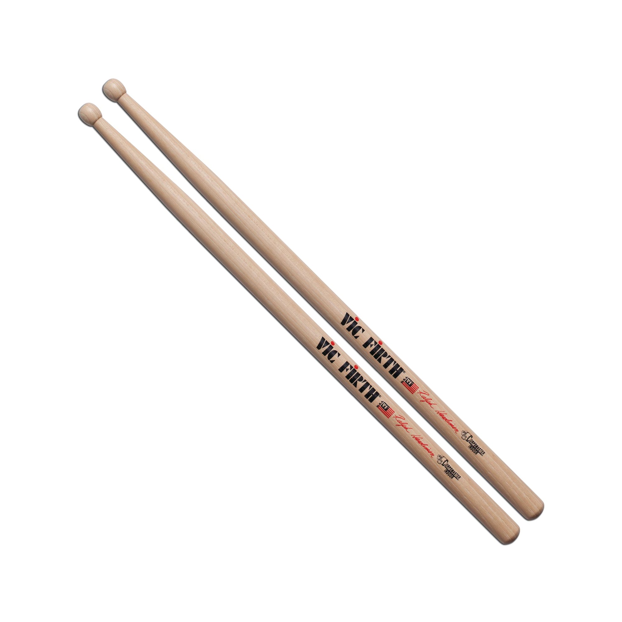 vic-firth-srhi-ralph-hardimon-indoor-marching-snare-sticks image 1