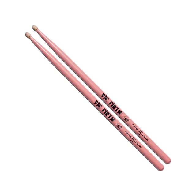 vic-firth-american-classic-5a-pink-drumsticks image 1