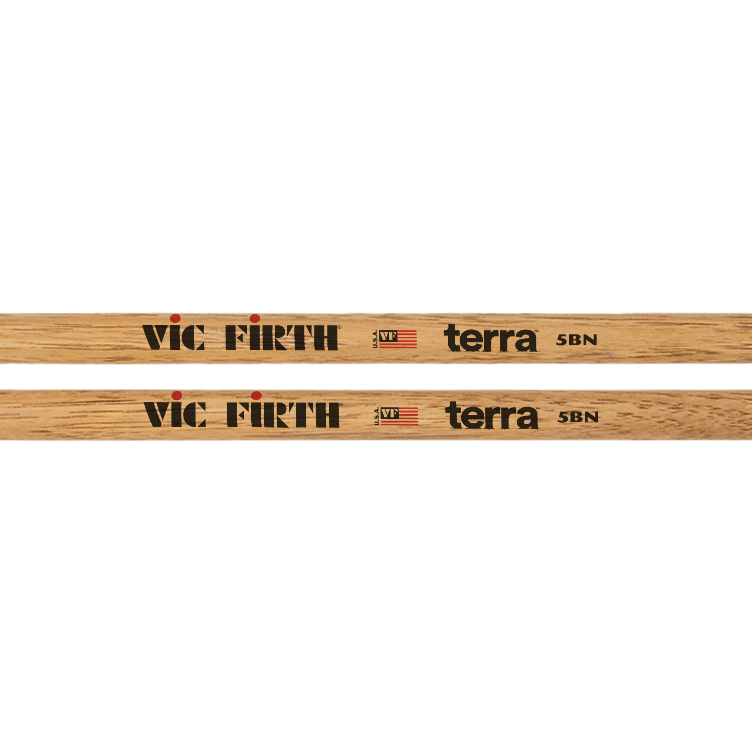 vic-firth-american-classic-5btn-terra-nylon-tip-drumsticks image 2