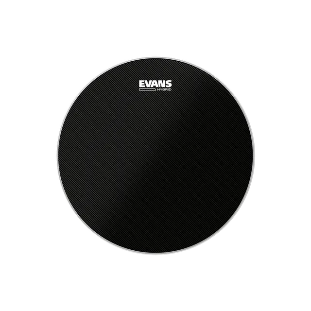 evans-hybrid-black-snare-batter-marching-snarefell image 1