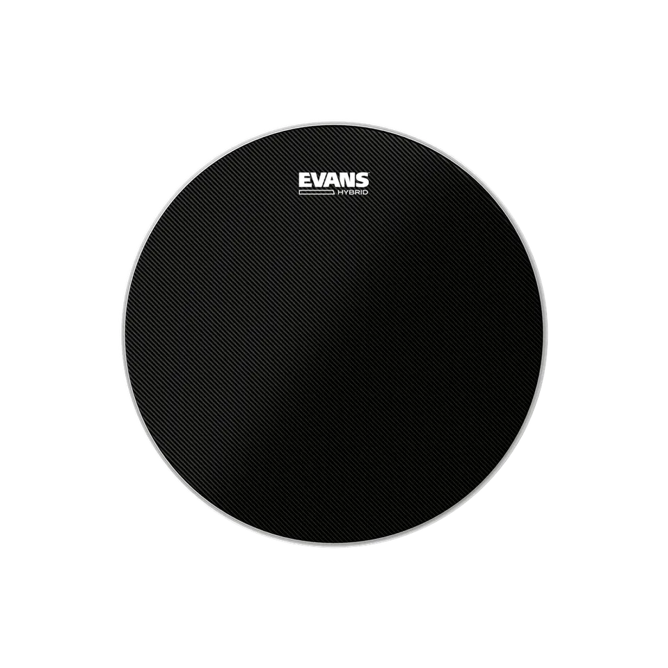 evans-hybrid-black-snare-batter-marching-snarefell image 1