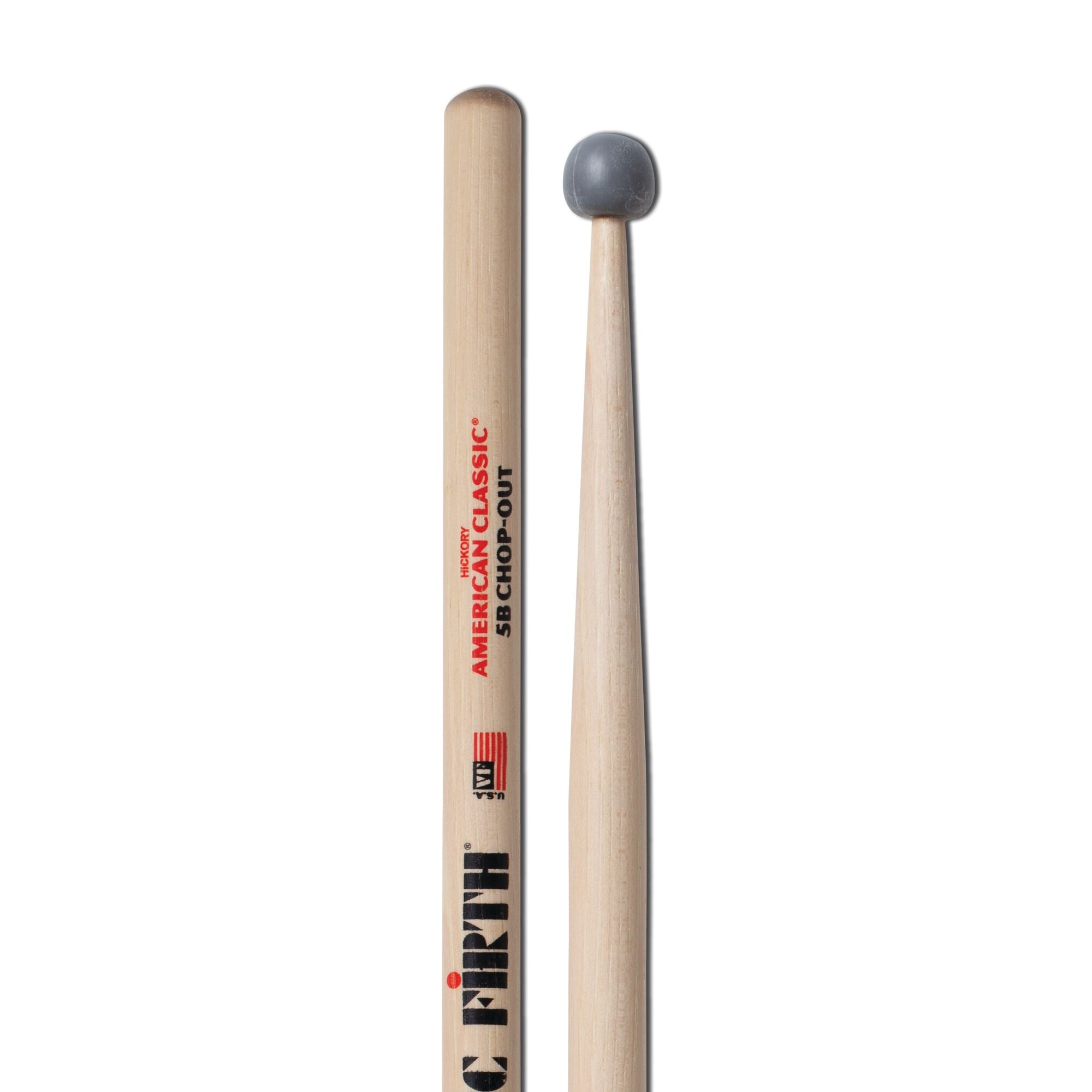vic-firth-american-classic-5b-chop-out-bungs-drumsticks-mit-gummikopf image 4