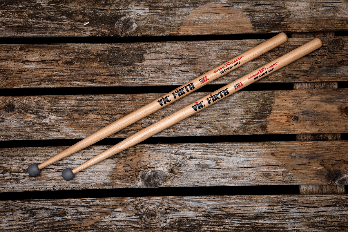 vic-firth-american-classic-5b-chop-out-bungs-drumsticks-mit-gummikopf image 5
