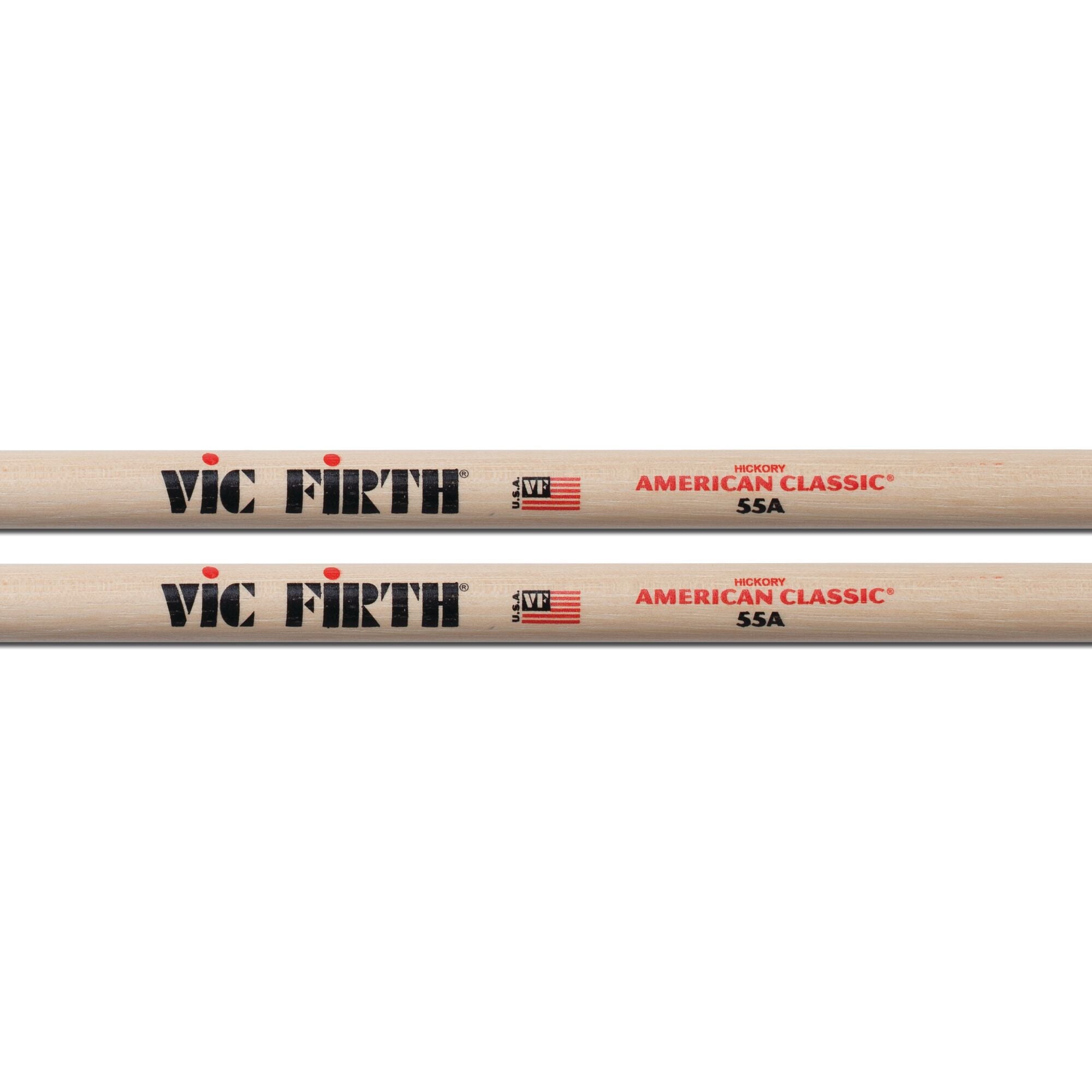 vic-firth-american-classic-55a-drumsticks-hickory image 2