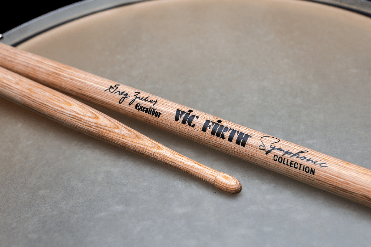 vic-firth-greg-zuber-excalibur-symphonic-konzert-trommelst-cke-birke image 5