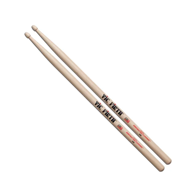 vic-firth-american-classic-5a-drumsticks-hickory-holzkopf image 1