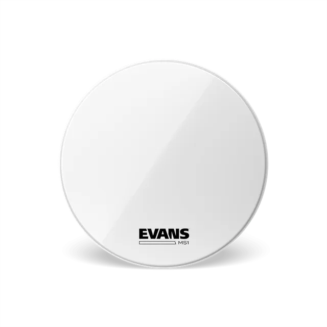 evans-ms1-white-marching-bass-drum-fell image 1