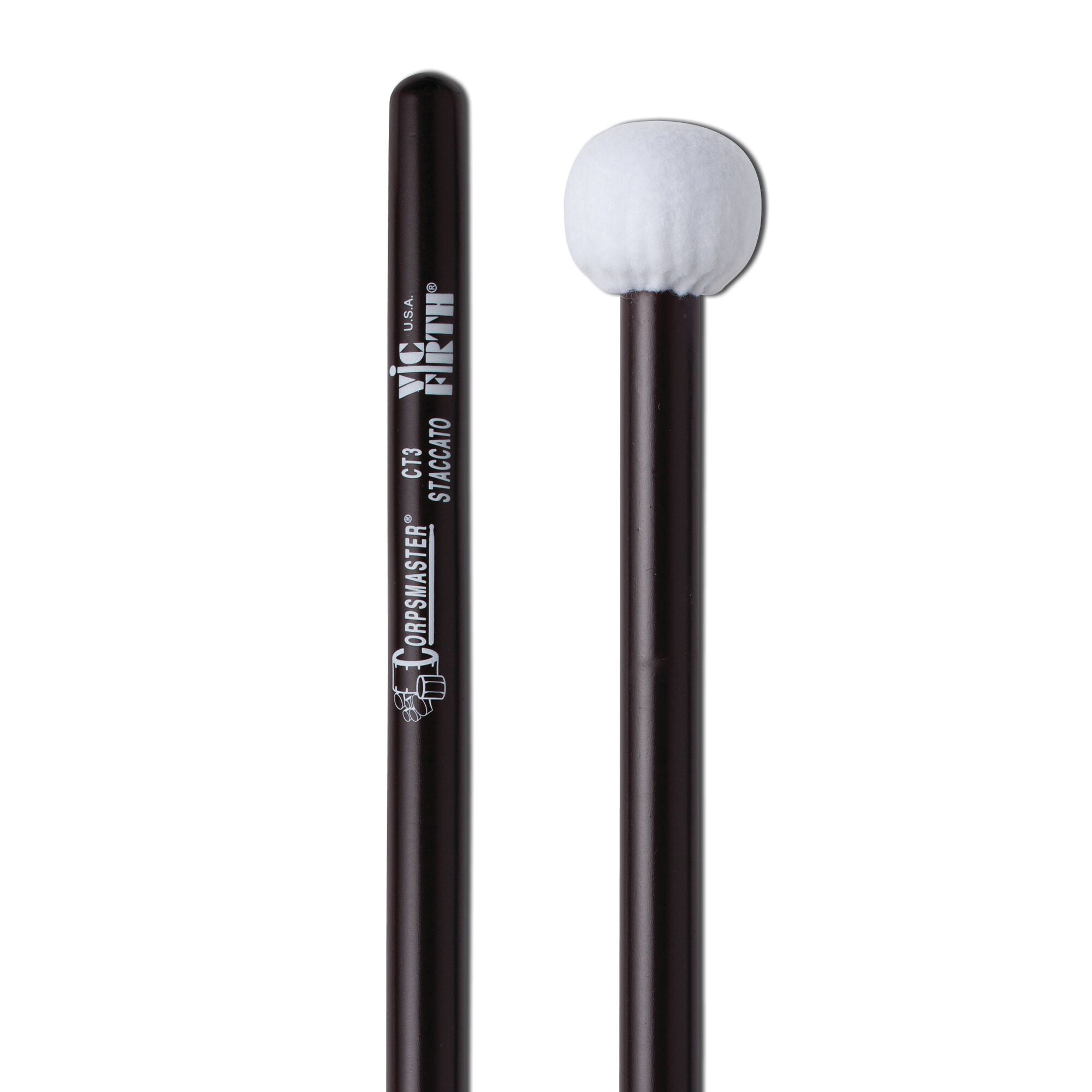 vic-firth-ct3-corpsmaster-timpani-staccato-mallets image 4