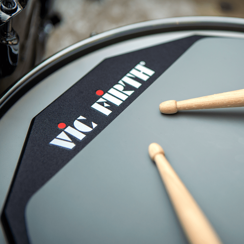 vic-firth-double-sided-practice-pad-bungs-pad image 4