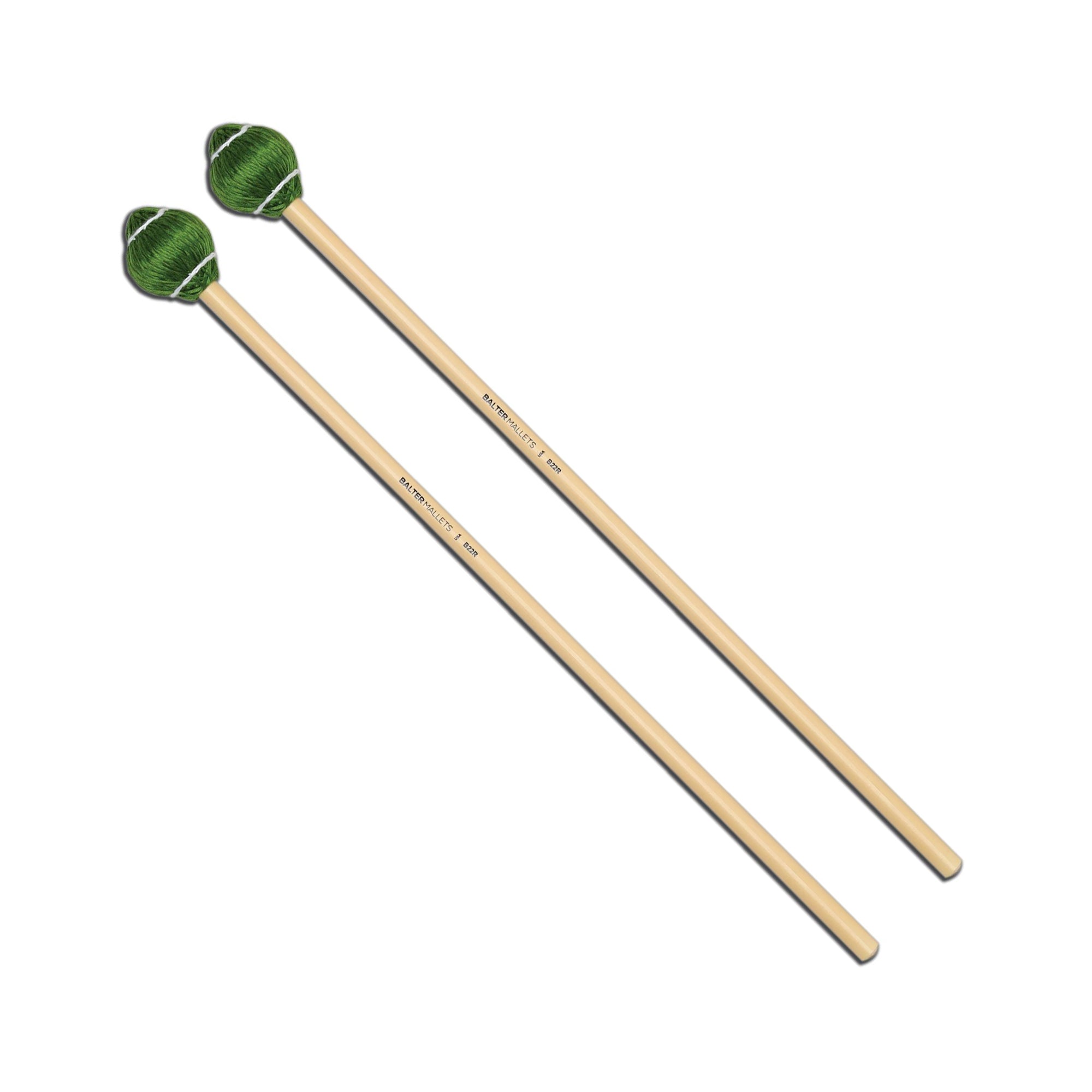 vic-firth-b22-pro-vibe-vibraphon-mallets-medium-hard-green-cord image 5