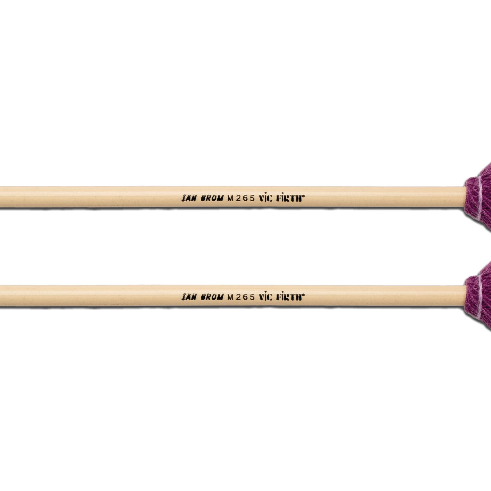 vic-firth-m265-corpsmaster-ian-grom-vibraphone-mallets-medium-soft image 2