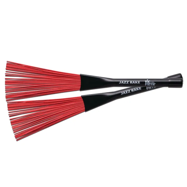 vic-firth-jazz-rake-brushes-verstellbare-kunststoff-besen image 1