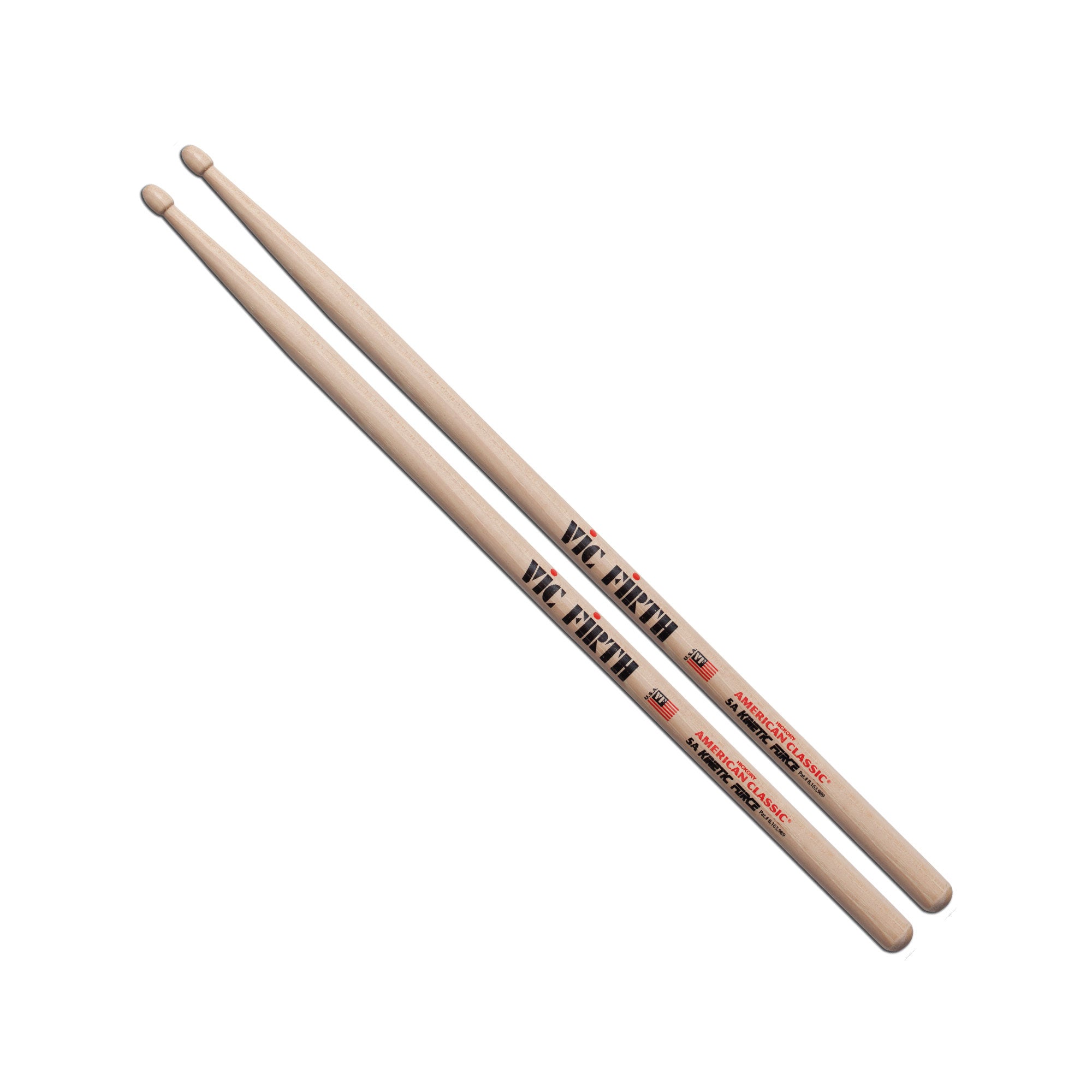 vic-firth-american-classic-5a-kinetic-force-drumsticks image 1