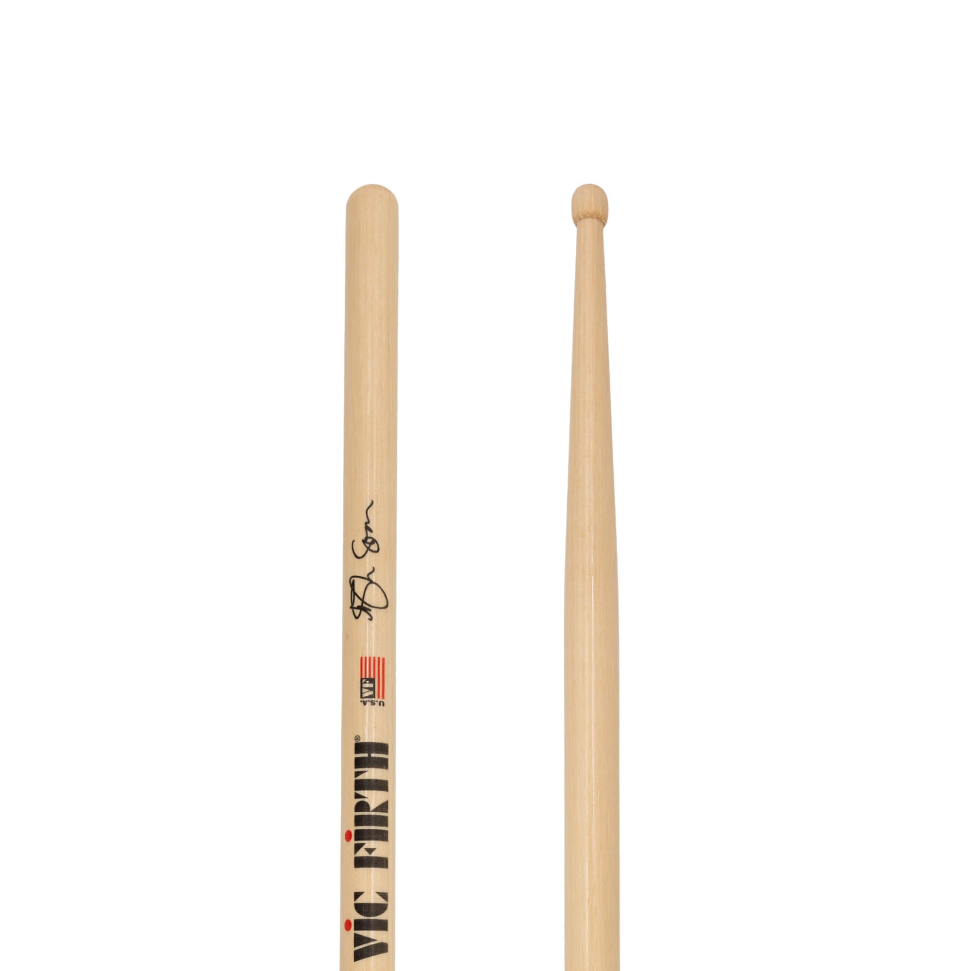 vic-firth-ash-soan-signature-5a-drumsticks-doubleglaze image 4