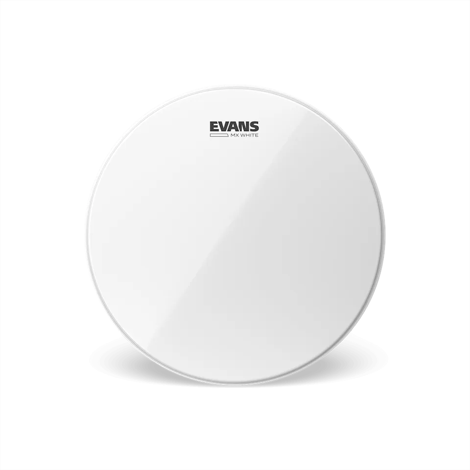 evans-mx-white-marching-tenor-drumhead image 1