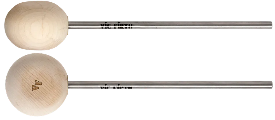 vic-firth-vickick-beaters-wood-bass-drum-schl-gel image 1